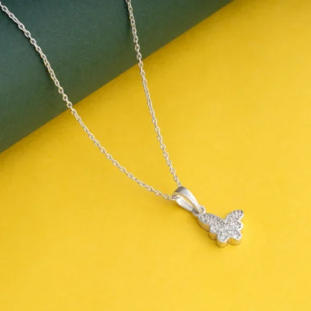 Butterfly Charm Pendant P13 on table