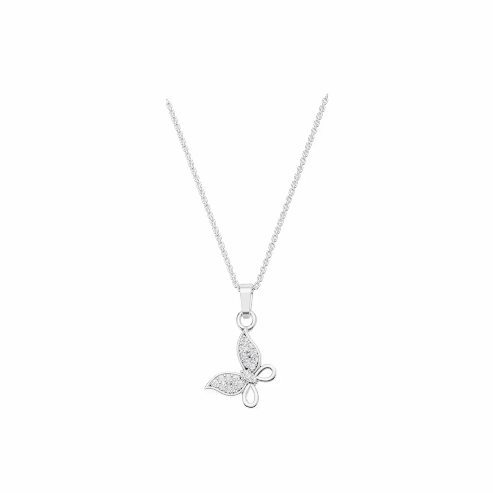 Butterfly Diamond Necklace P8