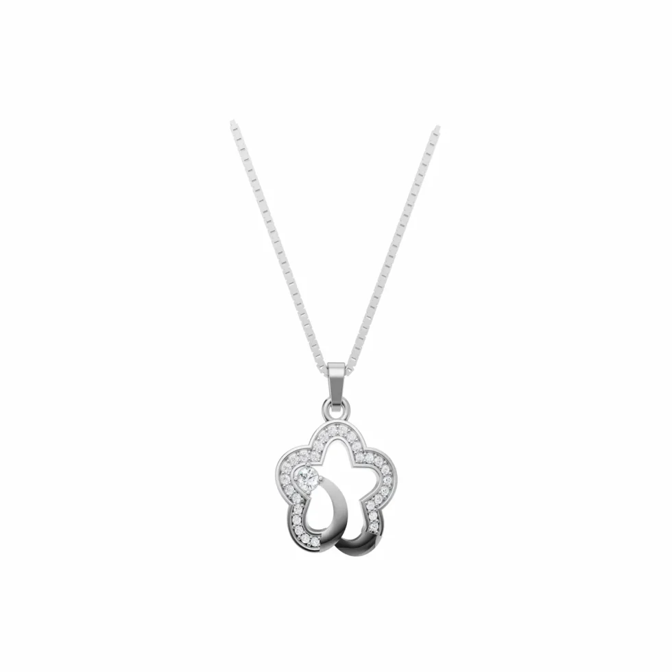Dainty Blossom Pendant N18