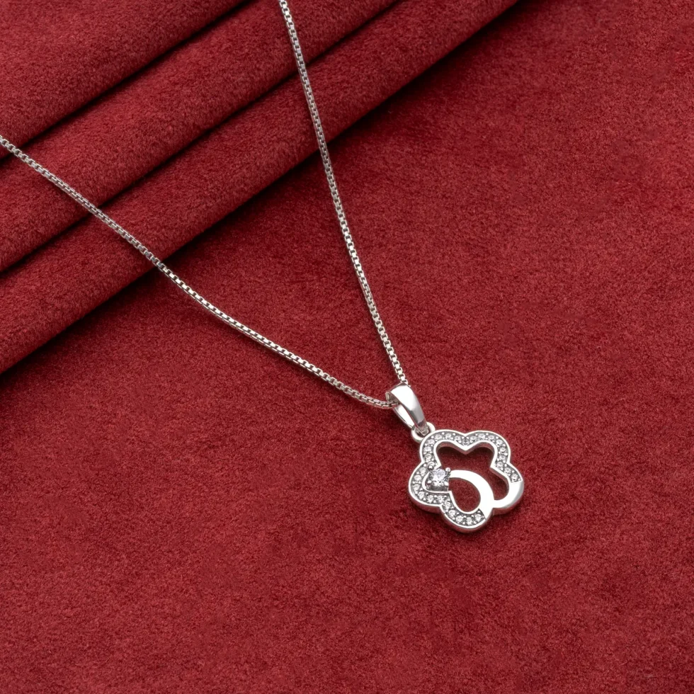 Dainty Blossom Pendant N18 on table