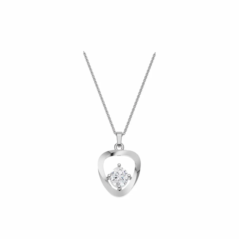 Diamond Pendant Necklace N62