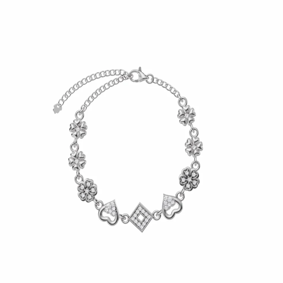 Floral Harmony Bracelet B 92