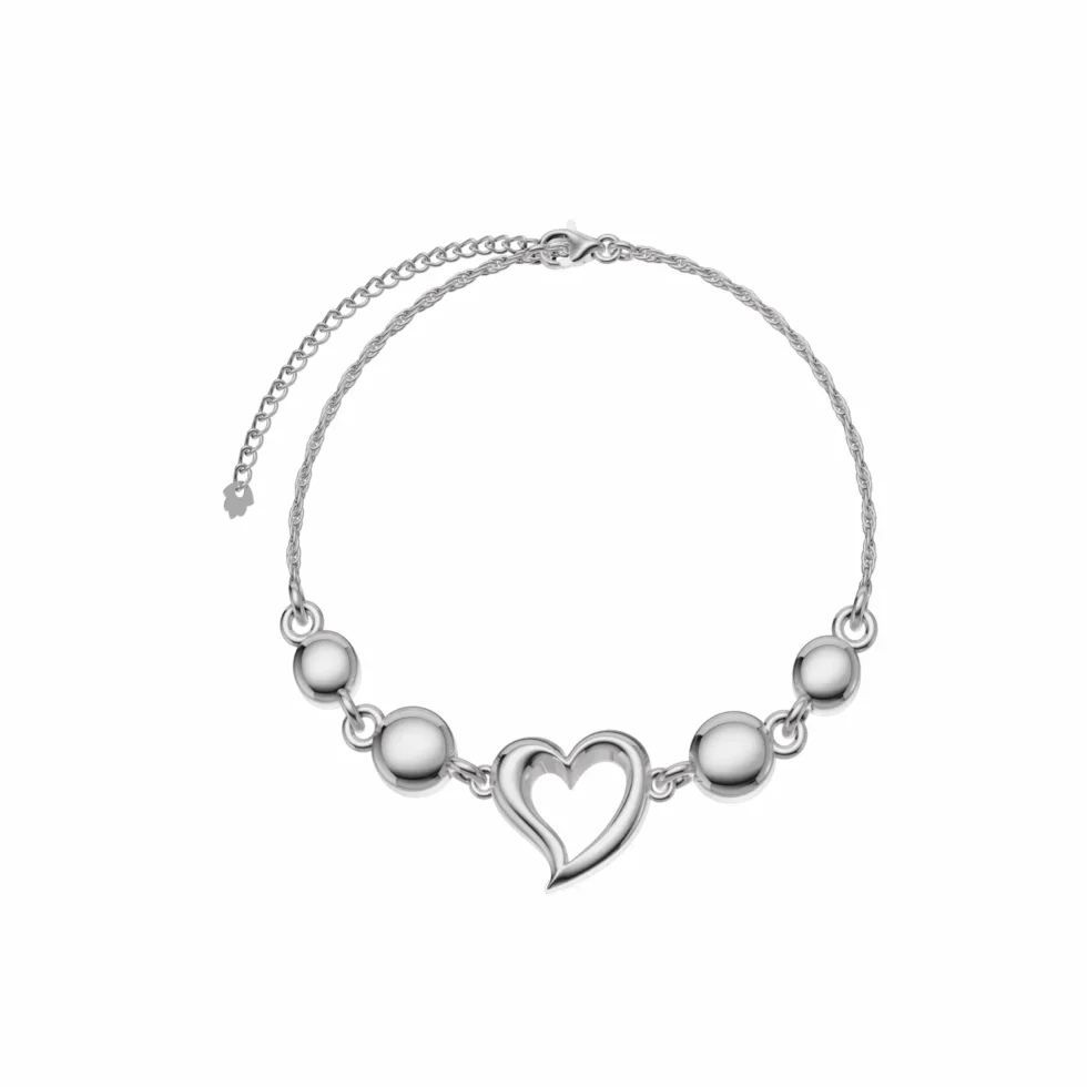 Heart Bond Braclet B 75