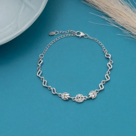 Lotus Flow Bracelet B 117 on table