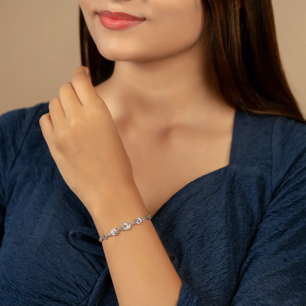 Lotus Flow Bracelet B 117 with model
