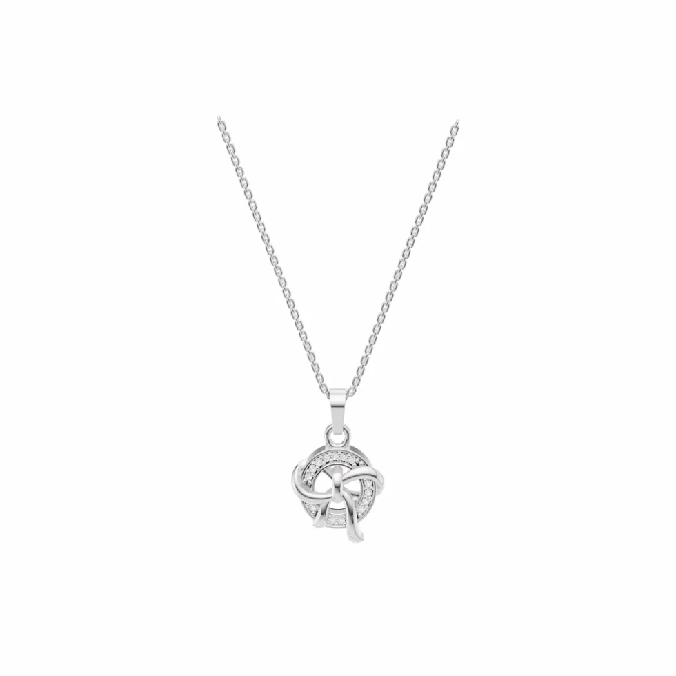 Love Knot Diamond Necklace P16