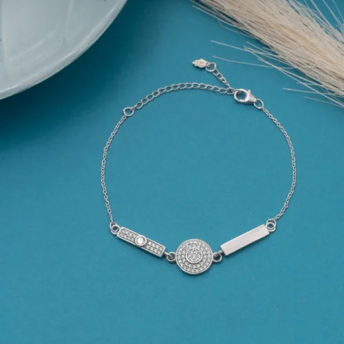 Micro Linked Braclet B 43 on table