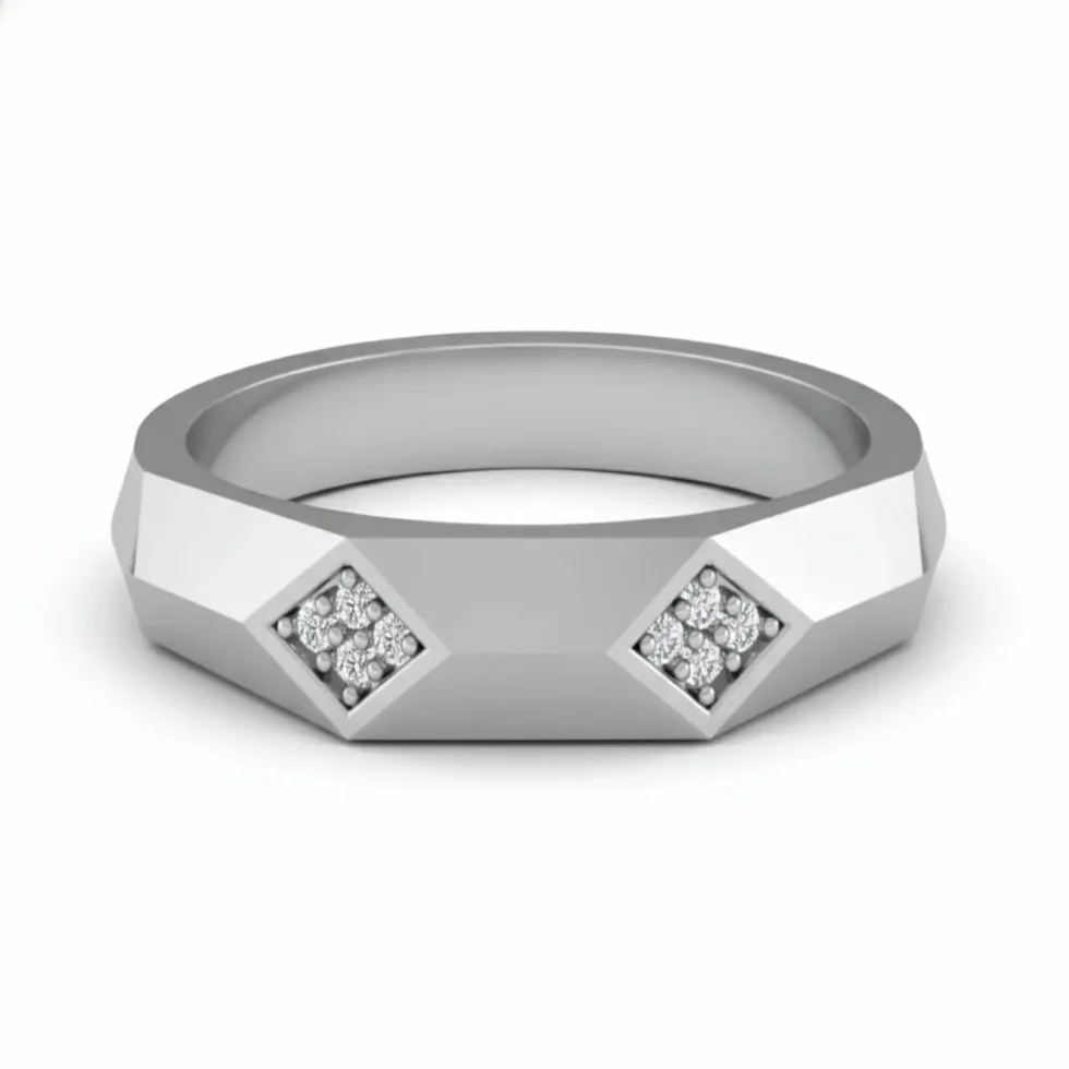 Sculpted Diomond Ring CR 15