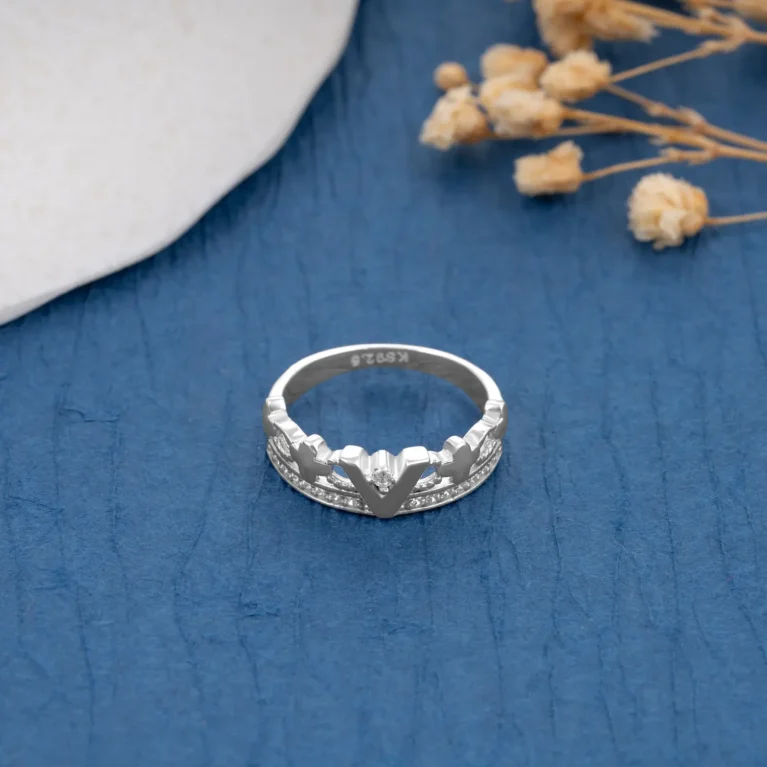 Victory Crown Diamond Ring R 190 on table