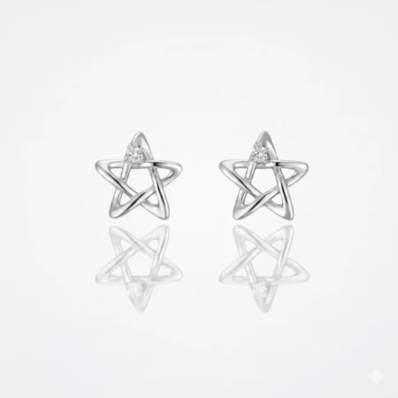 Crystal Star Earrings