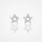 Crystal Star Earrings