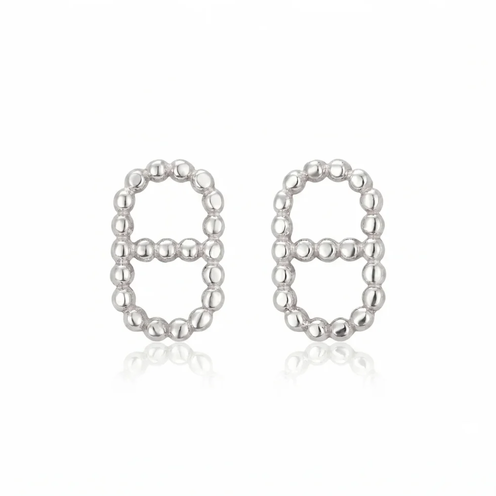 Dot Link Earrings c 189
