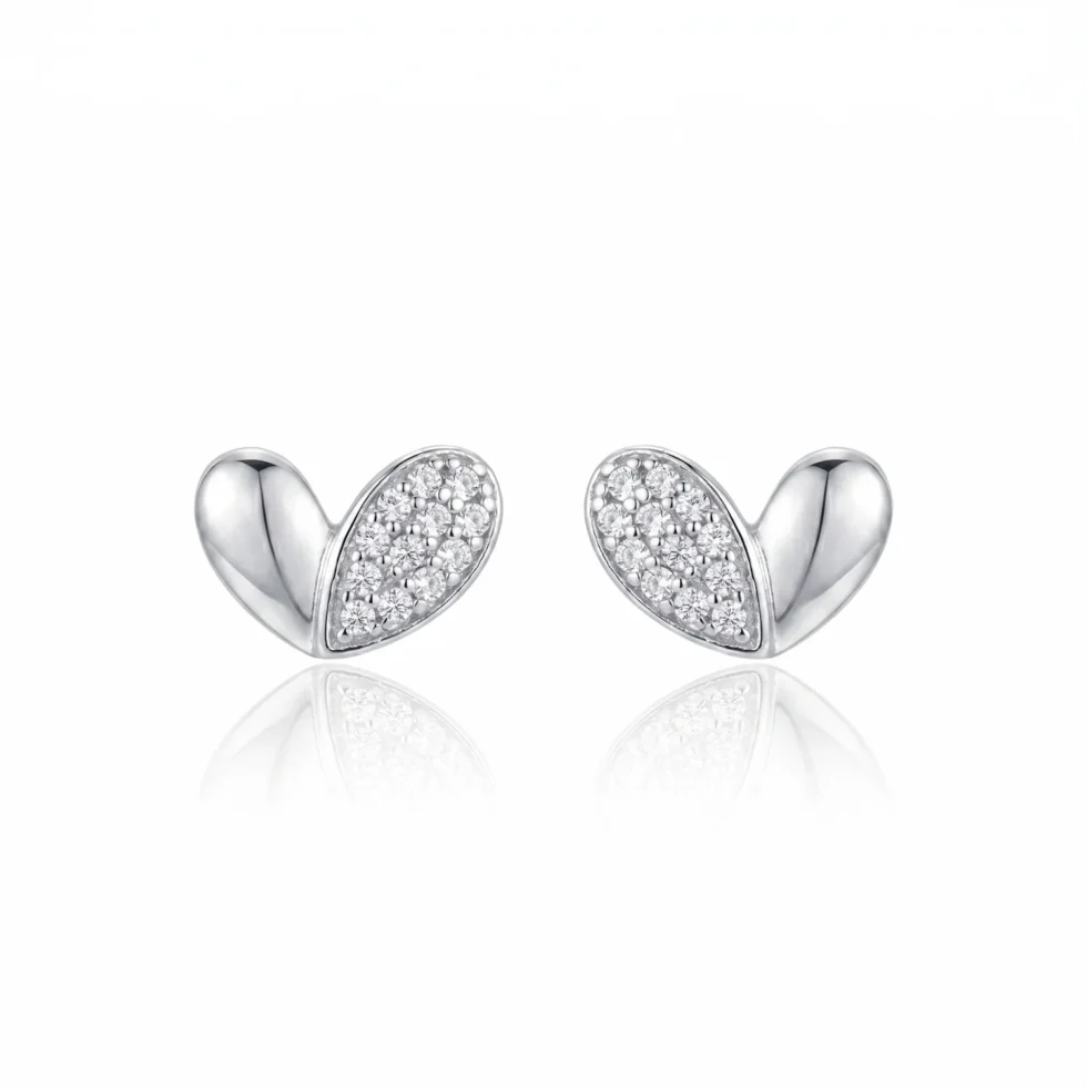 Fluttering Heart Earrings c 195
