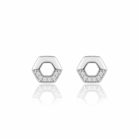 Mrinal Hexagon Earring